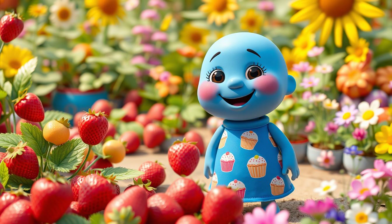 the Strawberry Shortcake Blueberry Muffin doll : All about it
