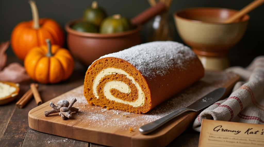 How to Make Granny Kat's Pumpkin Roll