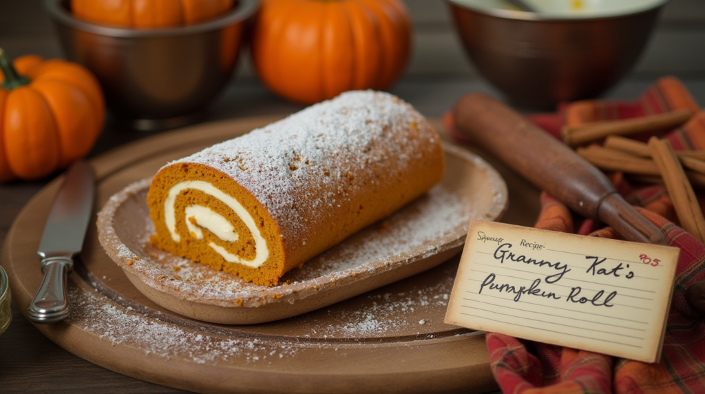 How to Make Granny Kat's Pumpkin Roll