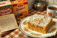 Grandma's Easy Crumb Cake with Bisquick