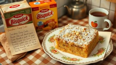 Grandma's Easy Crumb Cake with Bisquick