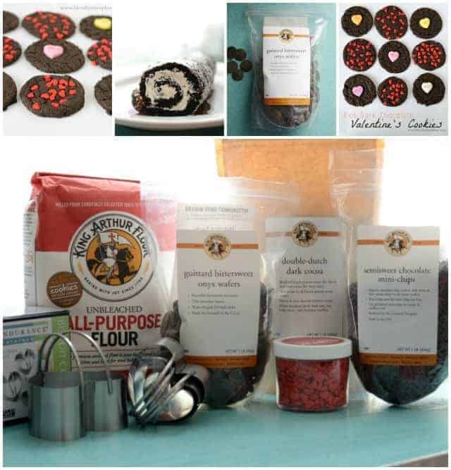 Chocolate Valentine Cookies