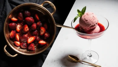 Roasted Strawberry Ice Cream 2