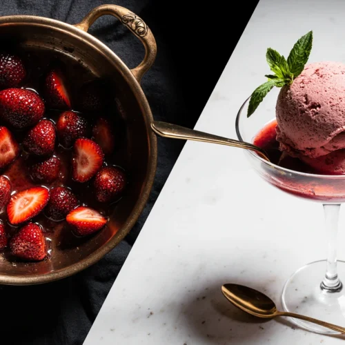 Roasted Strawberry Ice Cream 2