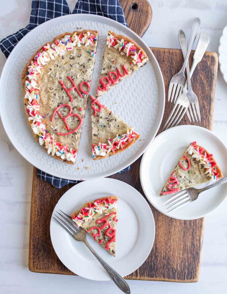 chocolate chip cookie cake recipe