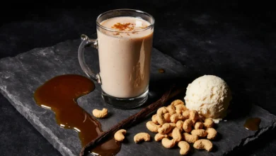 Caramel Cashew Milkshake