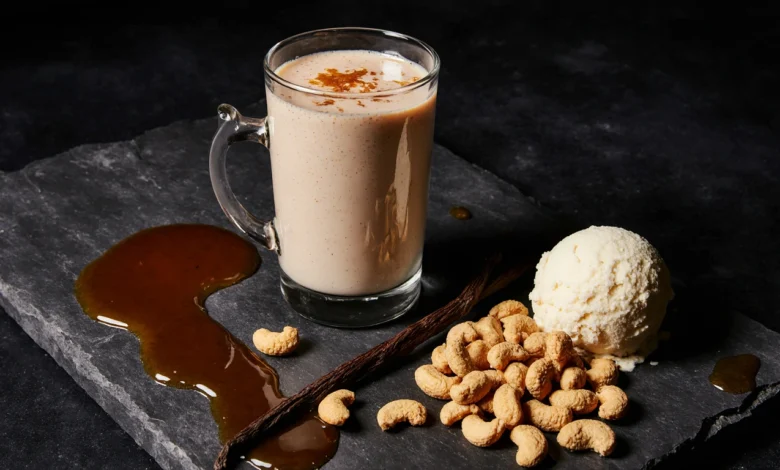 Caramel Cashew Milkshake