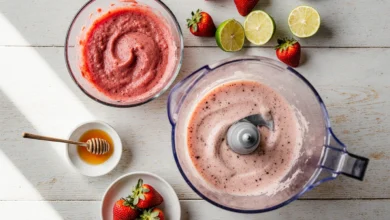 Strawberry Lime Sherbet (2)