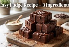 Easy Fudge Recipe 3-Ingredient Condensed Milk Magic!