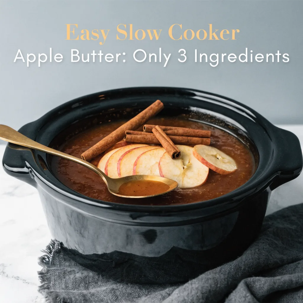 Homemade Apple Butter Rich Flavors, Easy Prep