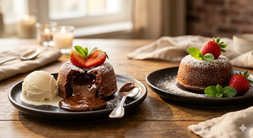 How to make a lava cake recipe