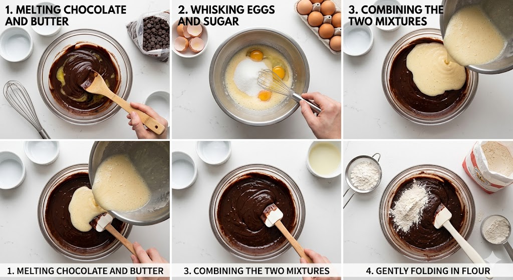 How to make a lava cake recipe